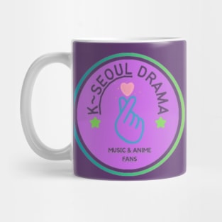 K~Seoul Drama, Music & Anime Fans Mug